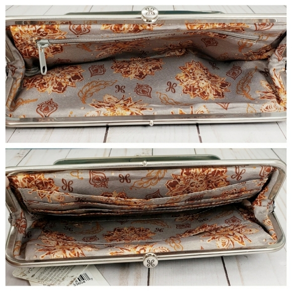 HOBO Lauren Clutch Wallet Evergreen - Picture 5 of 8
